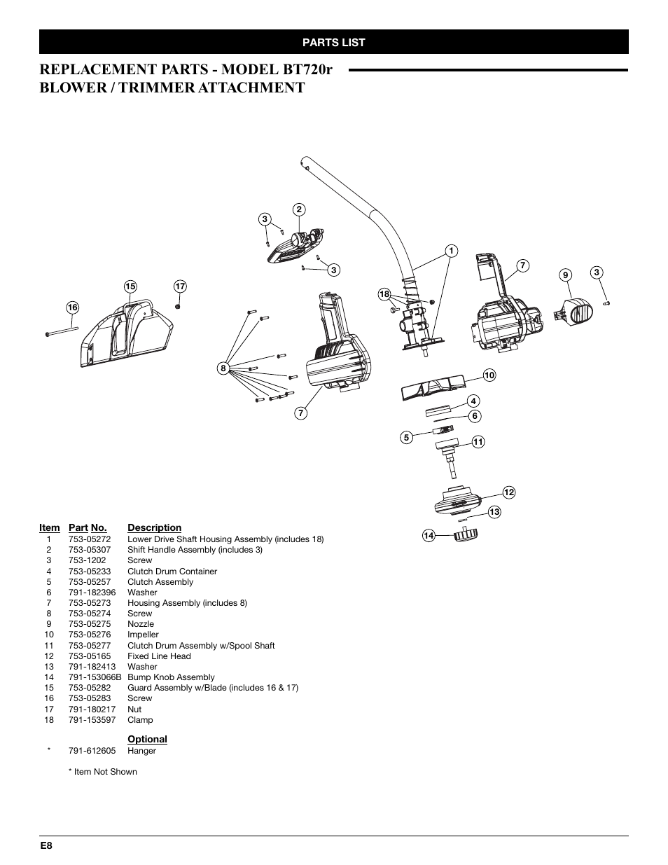 MTD BT720r User Manual | Page 24 / 28