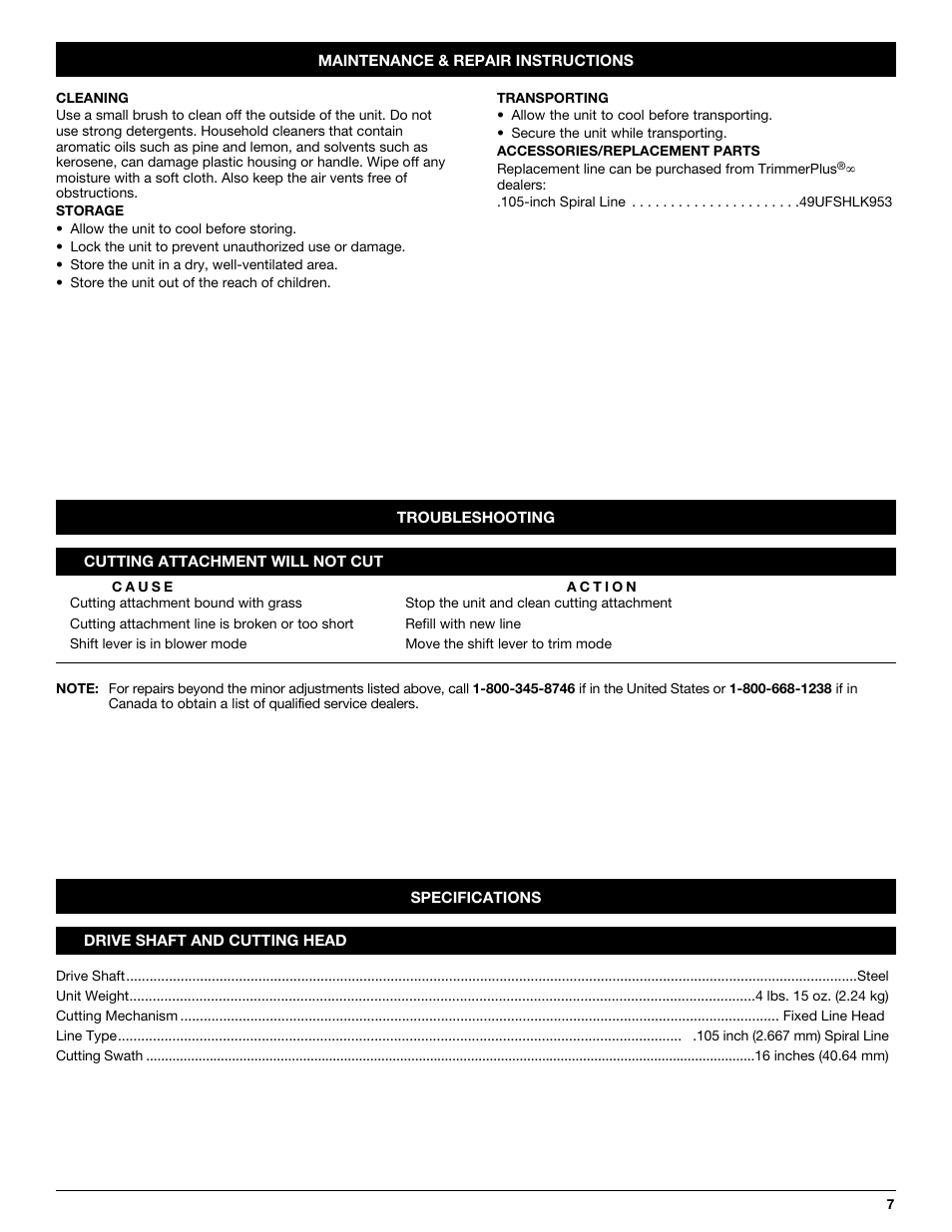 MTD BT720r User Manual | Page 7 / 28