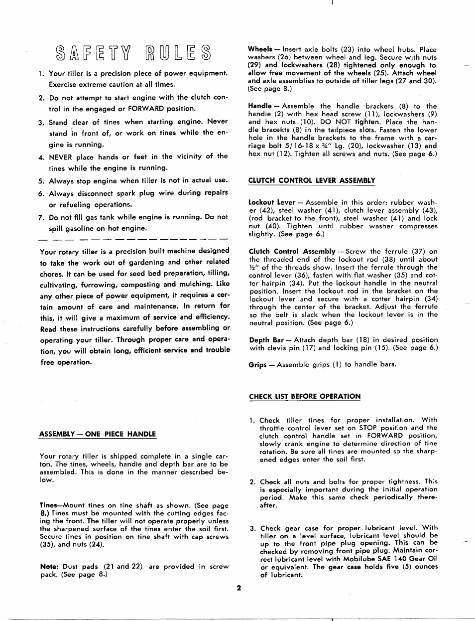 MTD 214-100A User Manual | Page 2 / 12