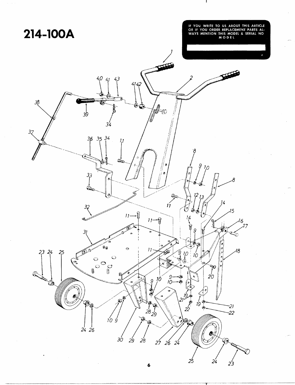 100a | MTD 214-100A User Manual | Page 6 / 12