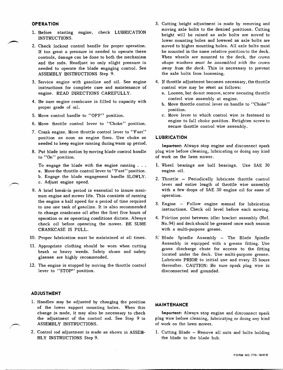 MTD 110-530 User Manual | Page 5 / 8