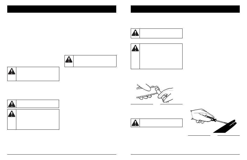 Caution, Warning, Maintenance and repair instructions | MTD 1416NT User Manual | Page 16 / 64