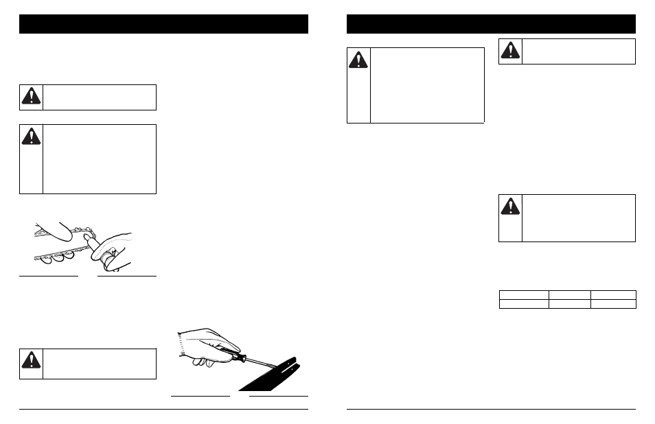 Mise en garde, Avertissement, Entretien et réparations | MTD 1416NT User Manual | Page 38 / 64