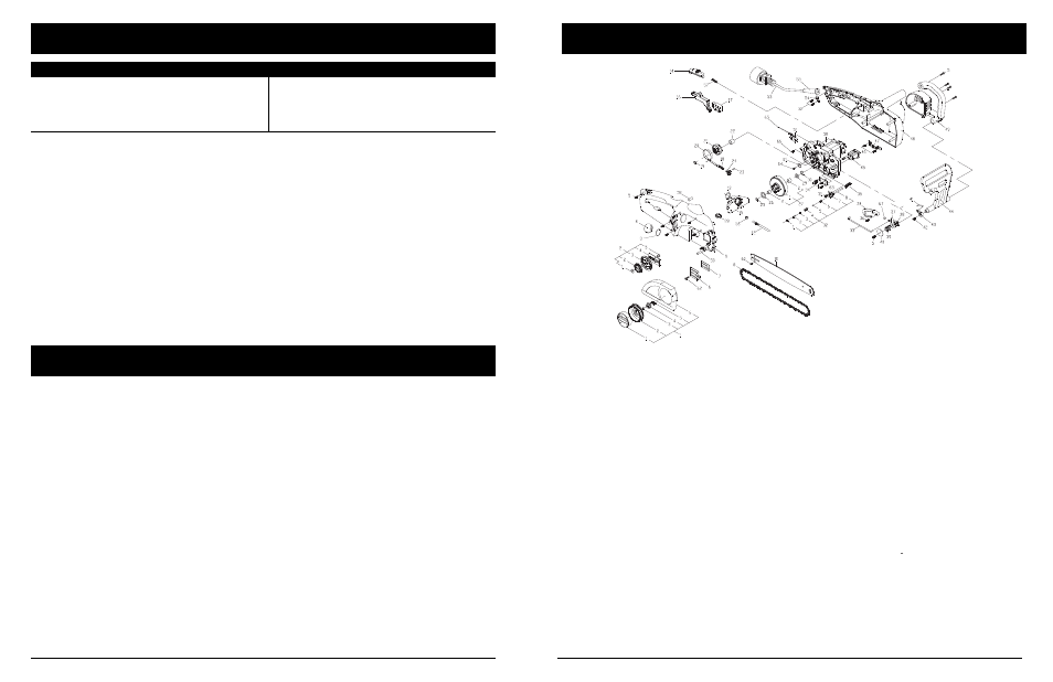 Dépannage, Caractéristiques parts list, Moteur refuse de dèmarrer | MTD 1416NT User Manual | Page 40 / 64