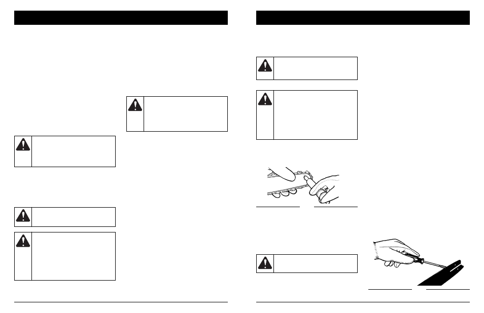 Precaucion, Advertencia, Instrucciones de mantenimiento y reparacion | MTD 1416NT User Manual | Page 59 / 64