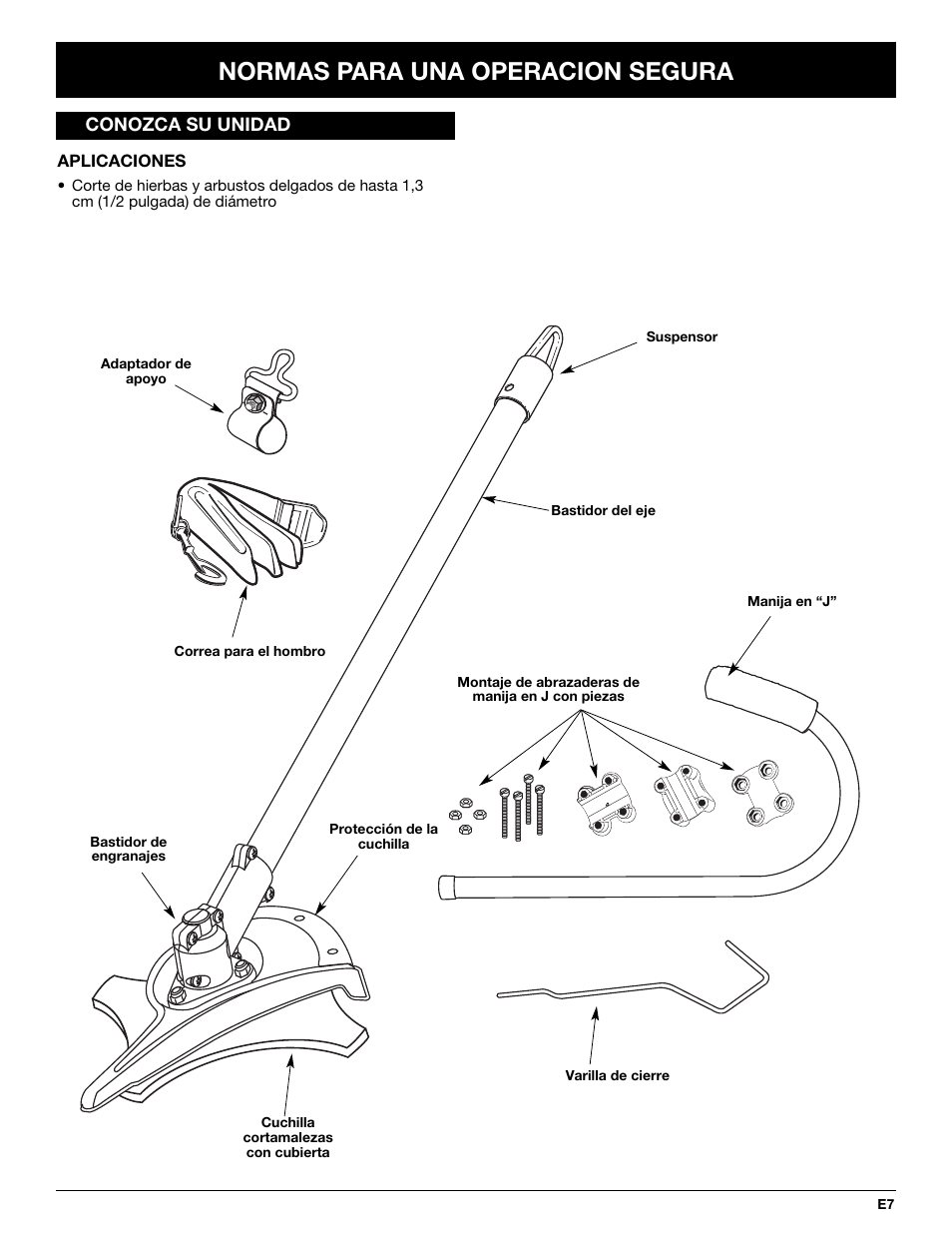 Normas para una operacion segura | MTD TBBC User Manual | Page 39 / 48