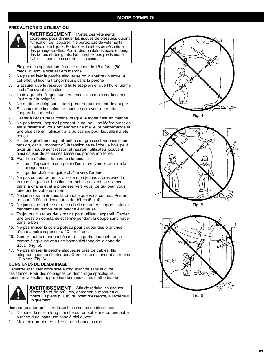 MTD PS720r User Manual | Page 19 / 40