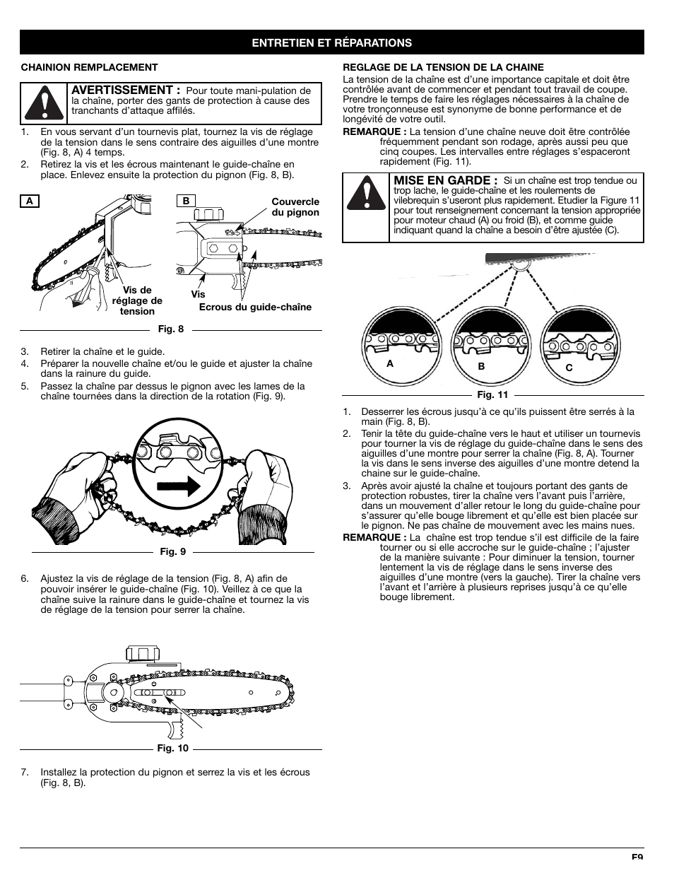 MTD PS720r User Manual | Page 21 / 40