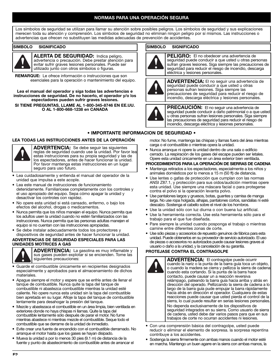 MTD PS720r User Manual | Page 26 / 40