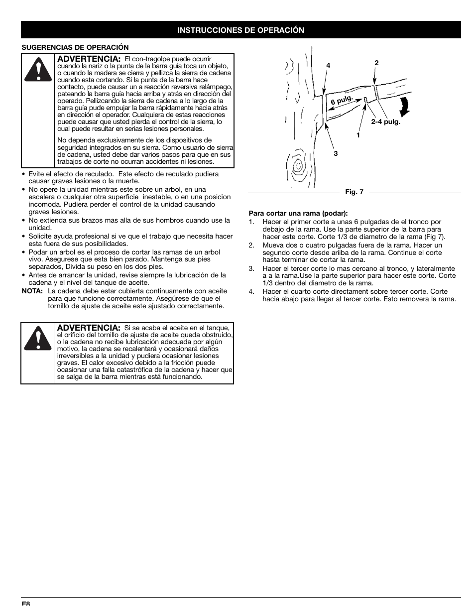 MTD PS720r User Manual | Page 32 / 40