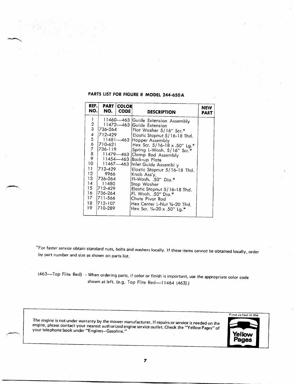 MTD 244-650A User Manual | Page 7 / 10
