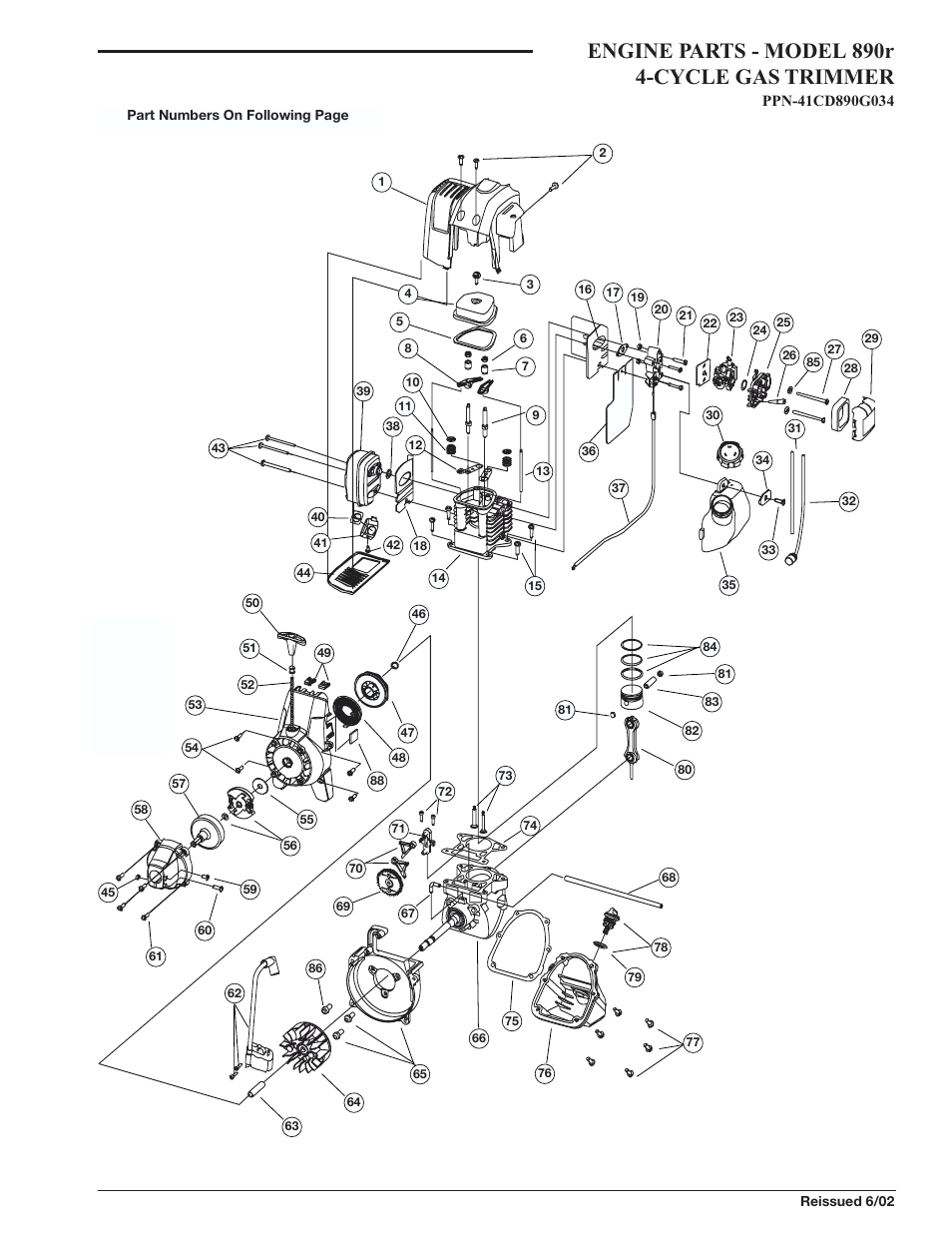 MTD 890r User Manual | 3 pages