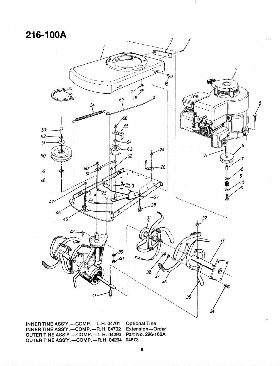 100 a | MTD 216-100A User Manual | Page 8 / 12