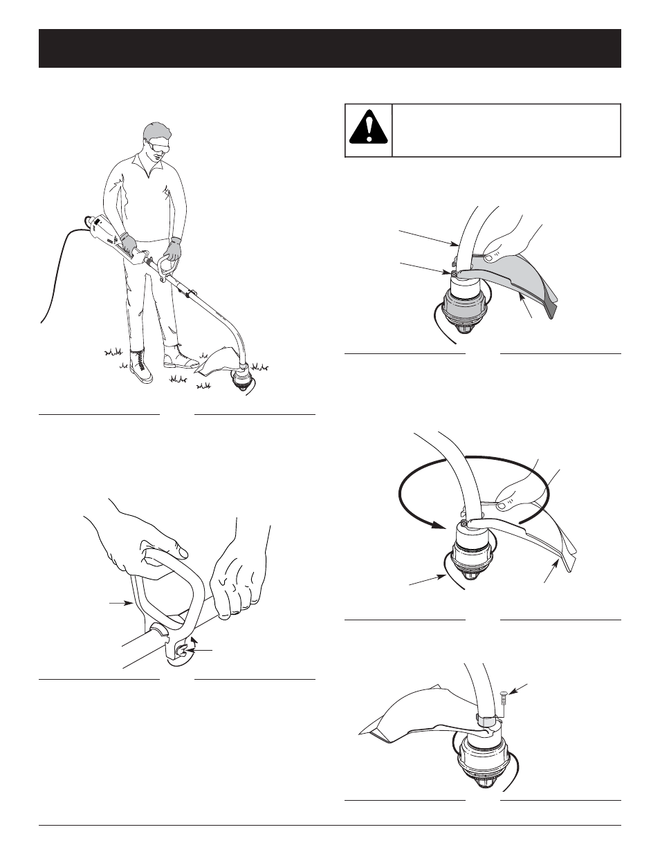 Avertissement, Instructions de montage | MTD YM132 User Manual | Page 23 / 56