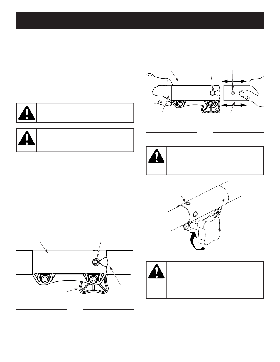 Avertissement, Mise en garde, Mode d'emploi | MTD YM132 User Manual | Page 24 / 56