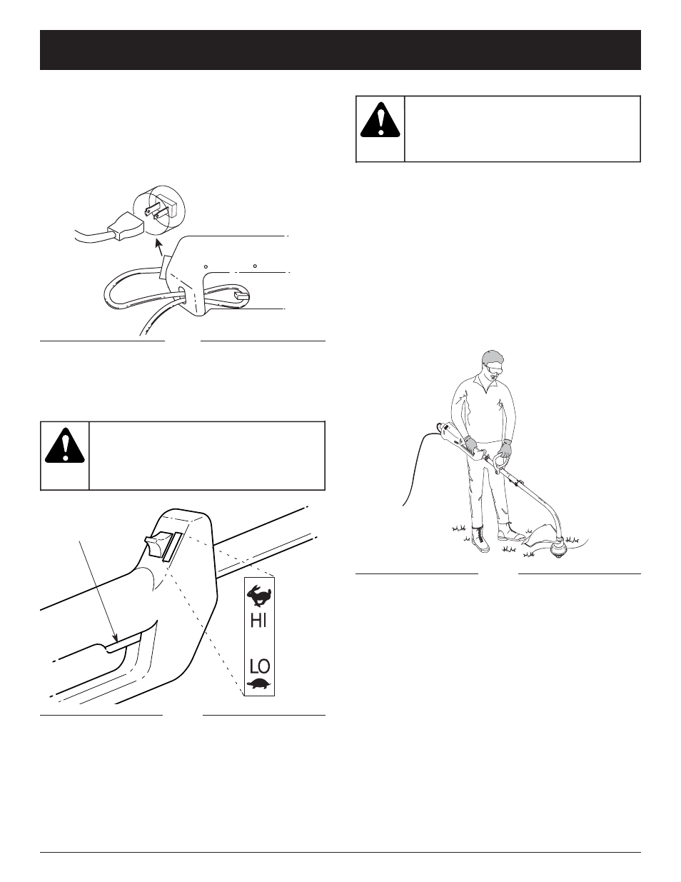 Mise en garde, Avertissement, Mode d'emploi | MTD YM132 User Manual | Page 25 / 56