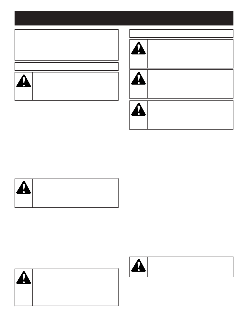 Warning: • important safety instructions, Warning, Danger | Caution, Safety alert, Rules for safe operation | MTD YM132 User Manual | Page 3 / 56