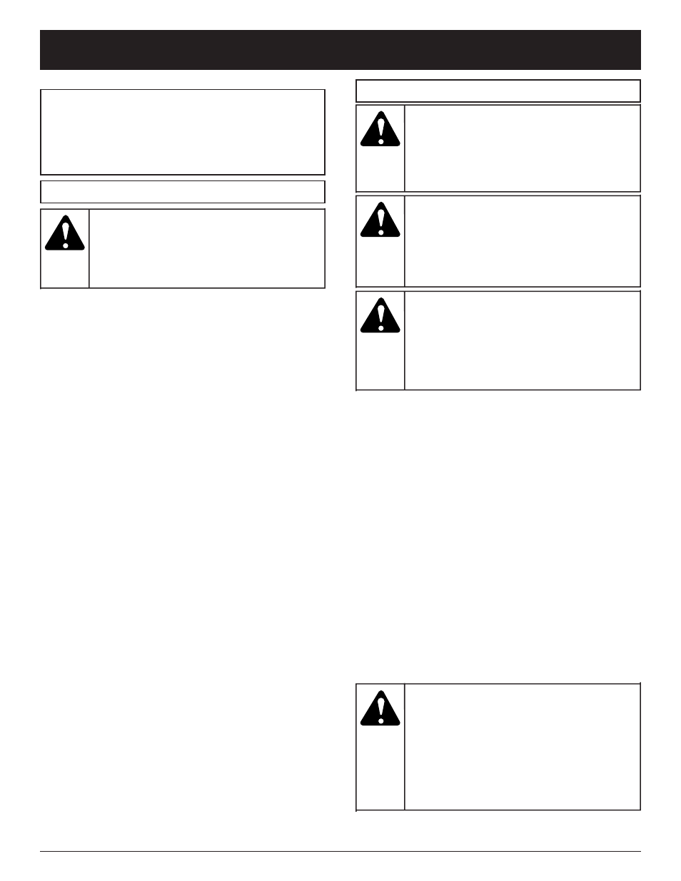 Importante informacion de seguridad, Advertencia, Peligro | Precaucion, Alerta de seguridad, Normas para una operacion segura | MTD YM132 User Manual | Page 35 / 56