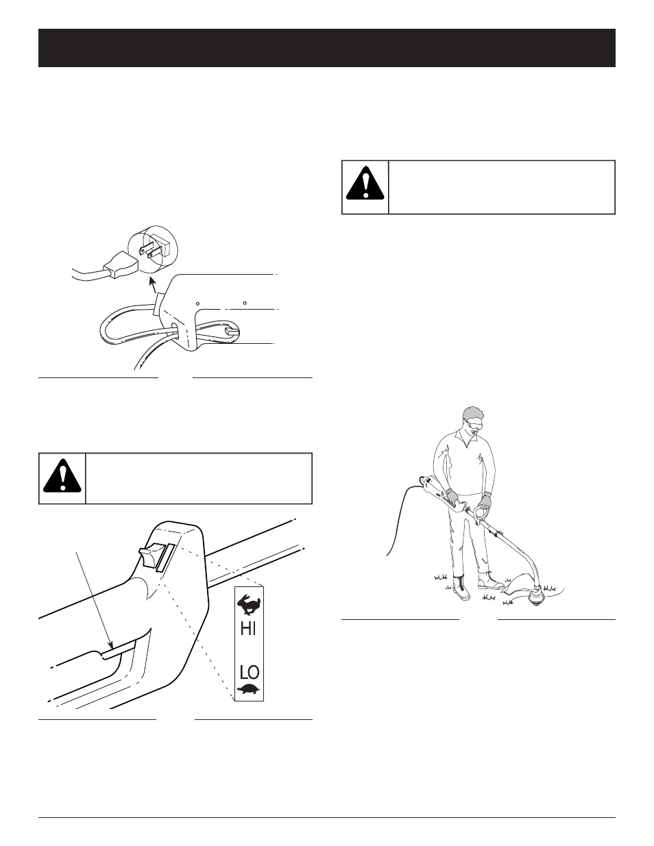 Warning, Caution, Operating instructions | MTD YM132 User Manual | Page 9 / 56