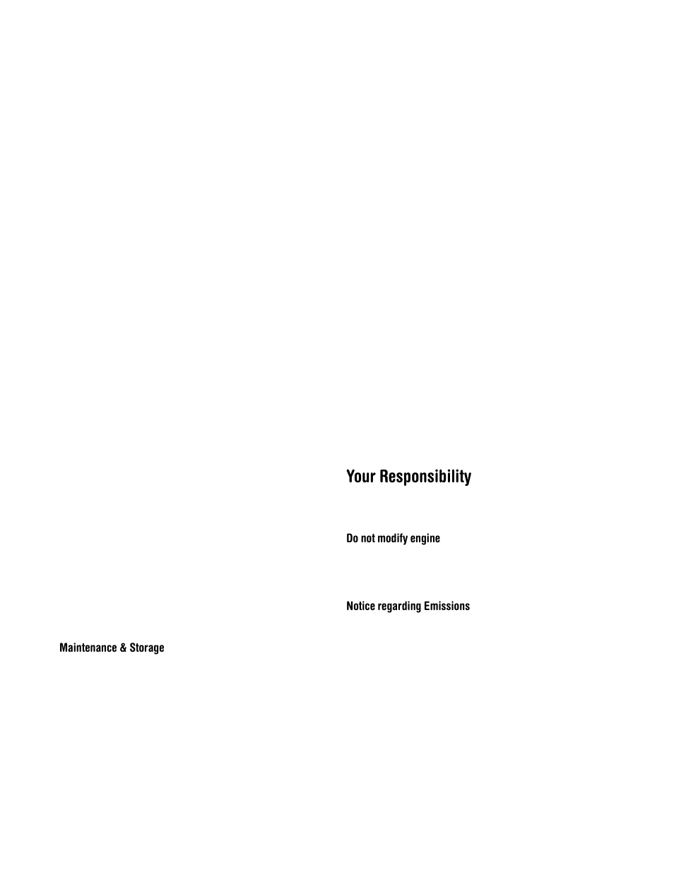 Your responsibility | MTD 380 User Manual | Page 4 / 20