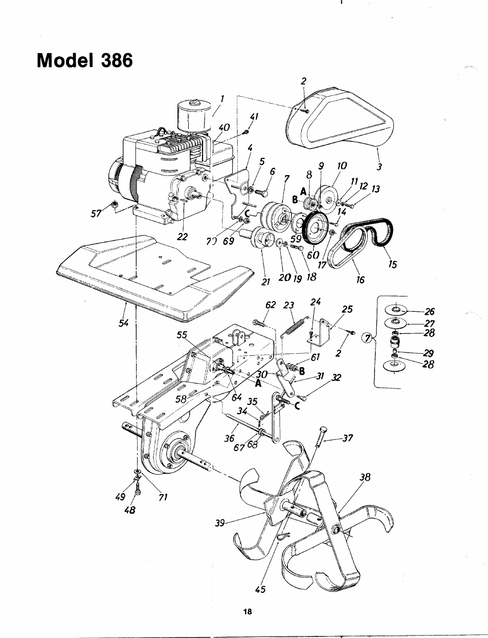 Model 386 | MTD 215-386-000 User Manual | Page 18 / 20