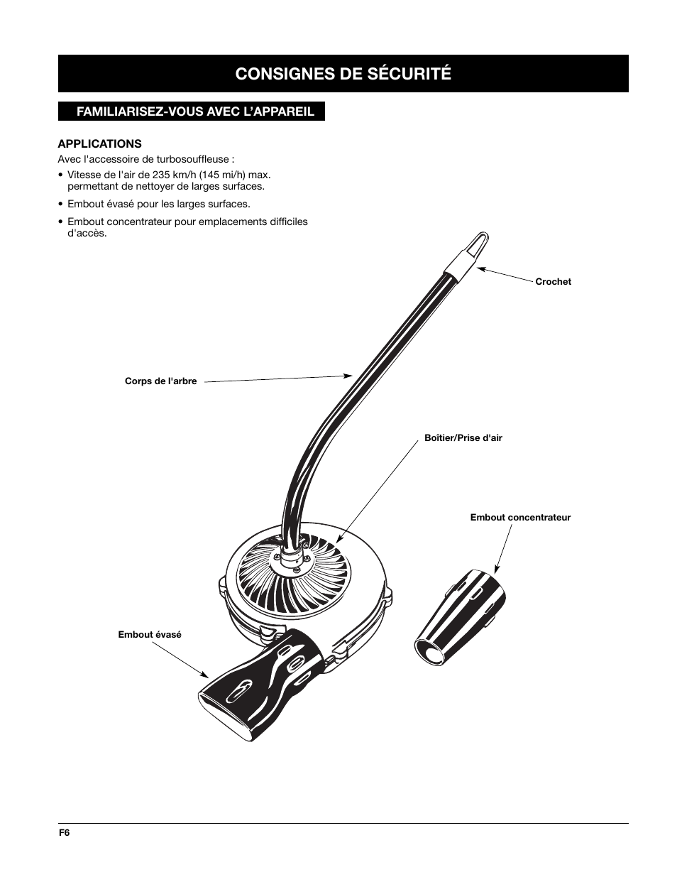 Consignes de sécurité | MTD TBTB User Manual | Page 18 / 36