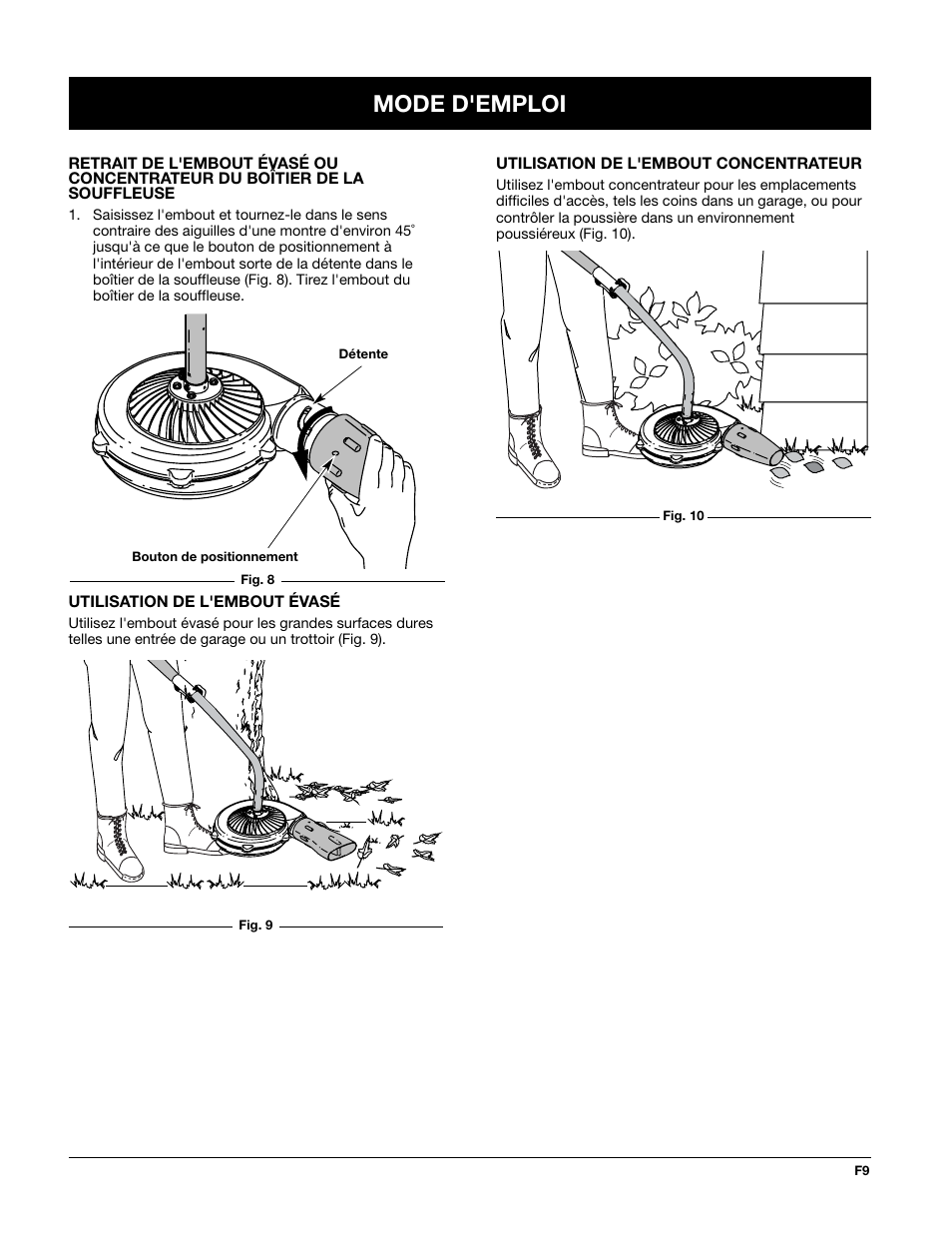 Mode d'emploi | MTD TBTB User Manual | Page 21 / 36