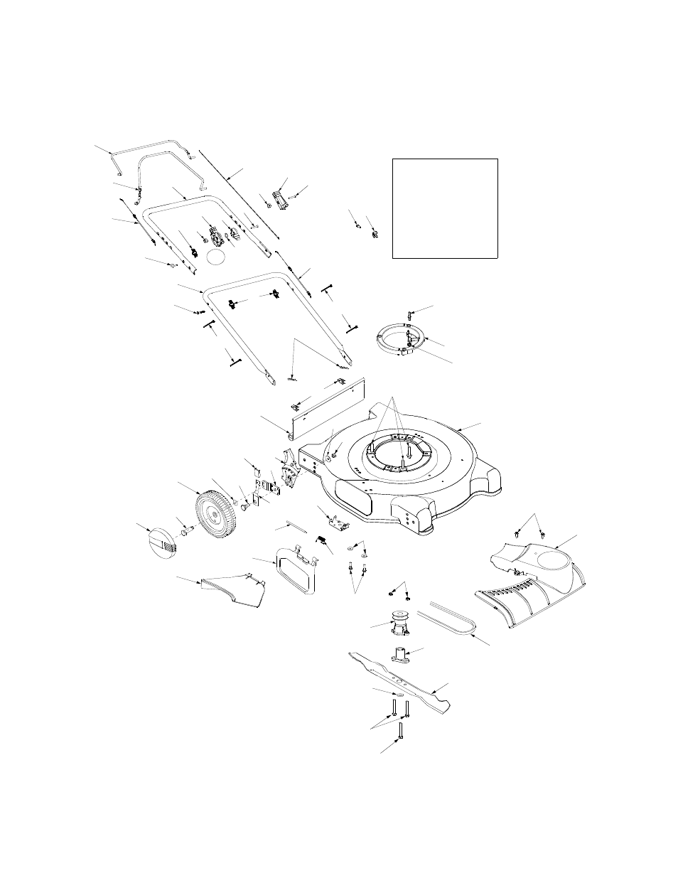 Model 260 series, See engine manual | MTD 260 User Manual | Page 18 / 24