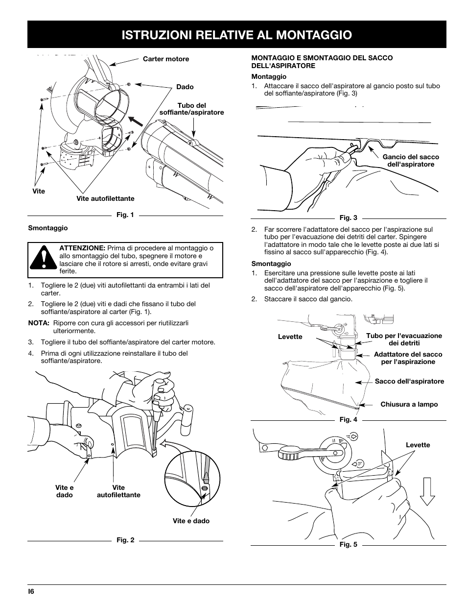 Istruzioni relative al montaggio | MTD BV3100 User Manual | Page 48 / 88