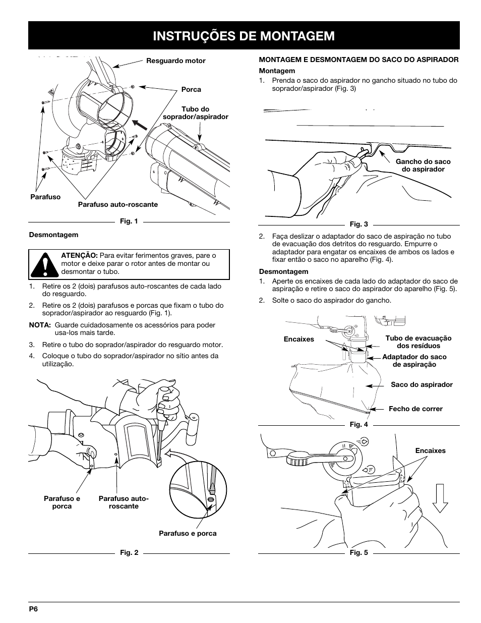 Instruções de montagem | MTD BV3100 User Manual | Page 62 / 88