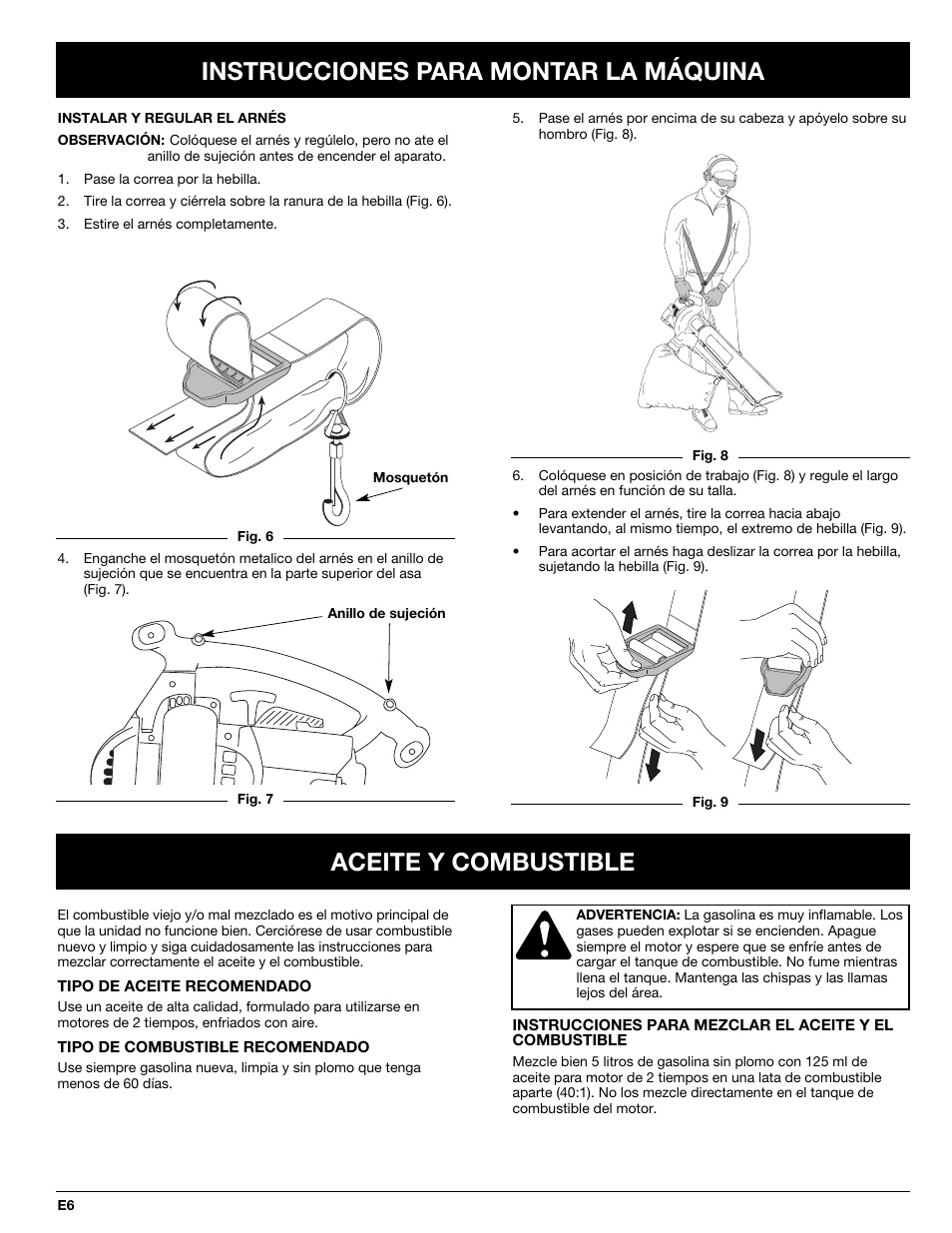 MTD BV3100 User Manual | Page 76 / 88