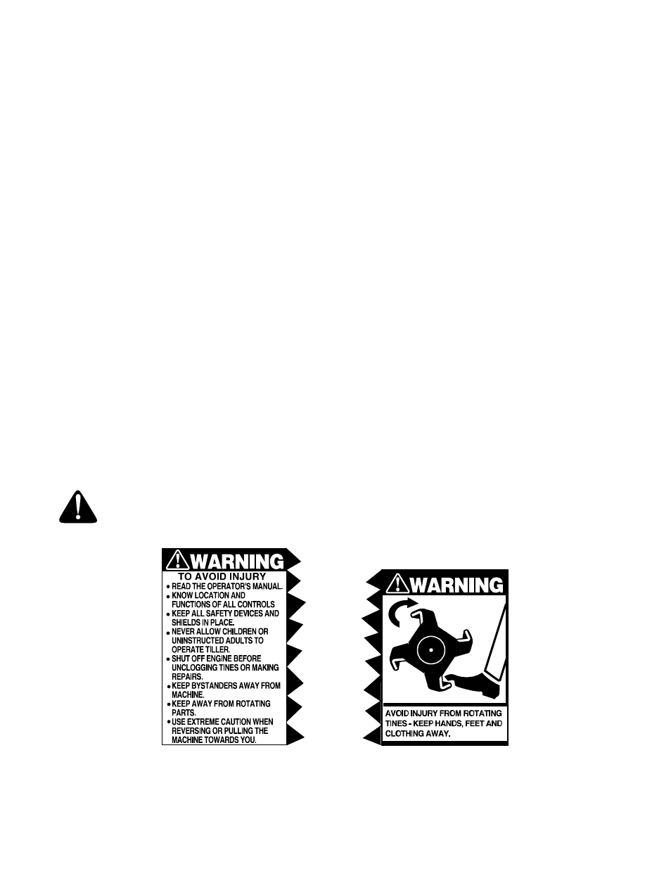 Children, Service | MTD 410 Thru 420 User Manual | Page 4 / 21