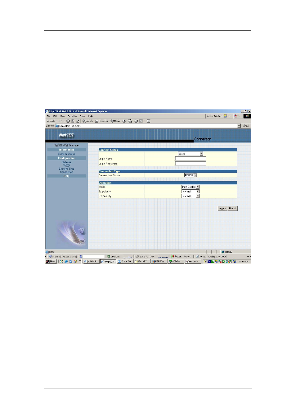 Mega System Tech RS485 User Manual | Page 22 / 29