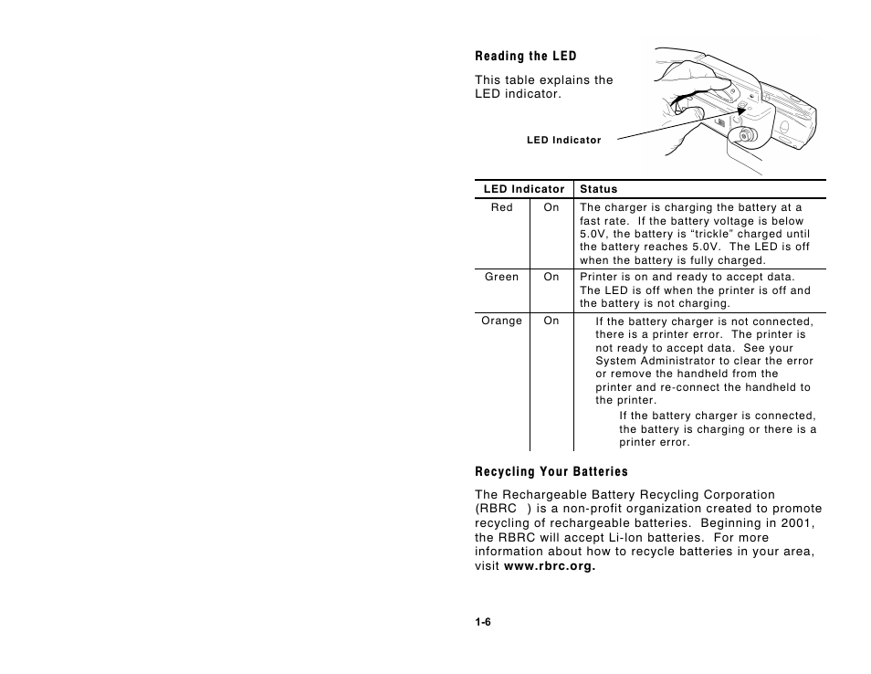 Monarch Instrument HANDIPRINT 6017 User Manual | Page 10 / 28