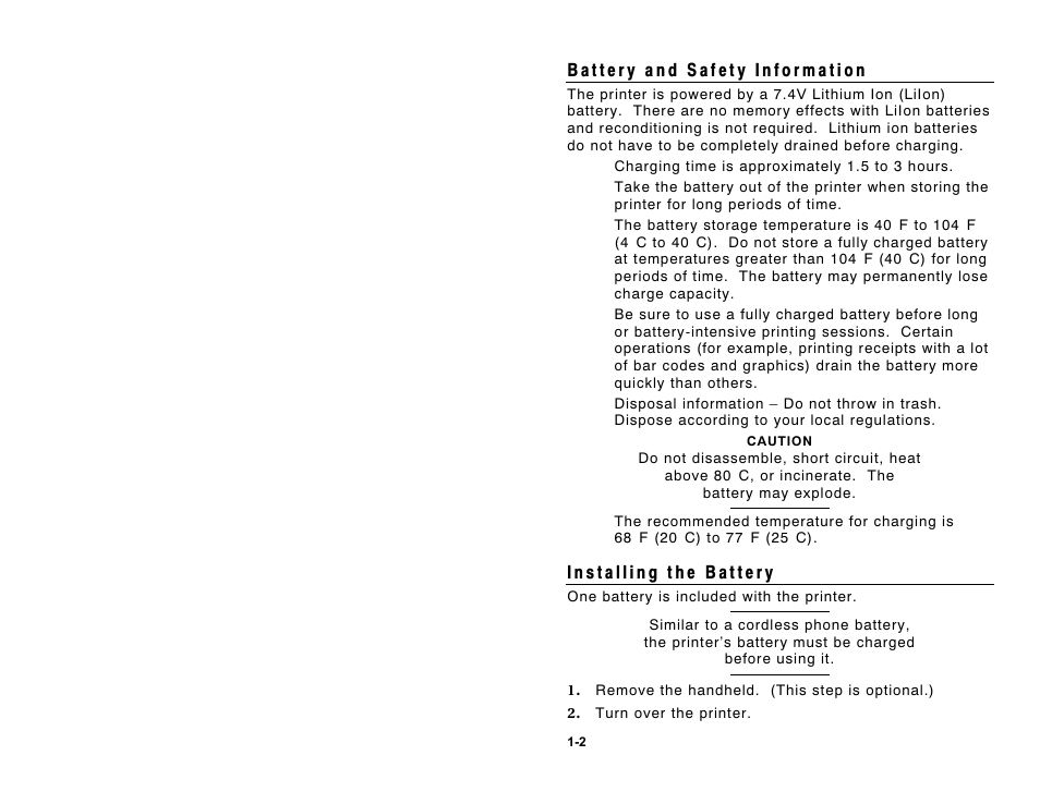 Monarch Instrument HANDIPRINT 6017 User Manual | Page 6 / 28