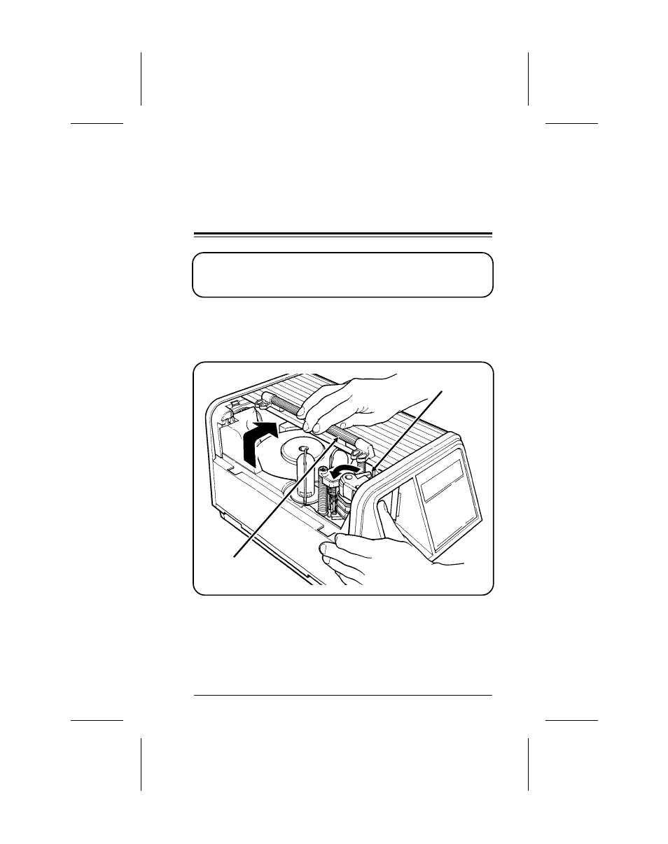 Cleaning the printhead and platen roller | Monarch Instrument 9401 User Manual | Page 27 / 38