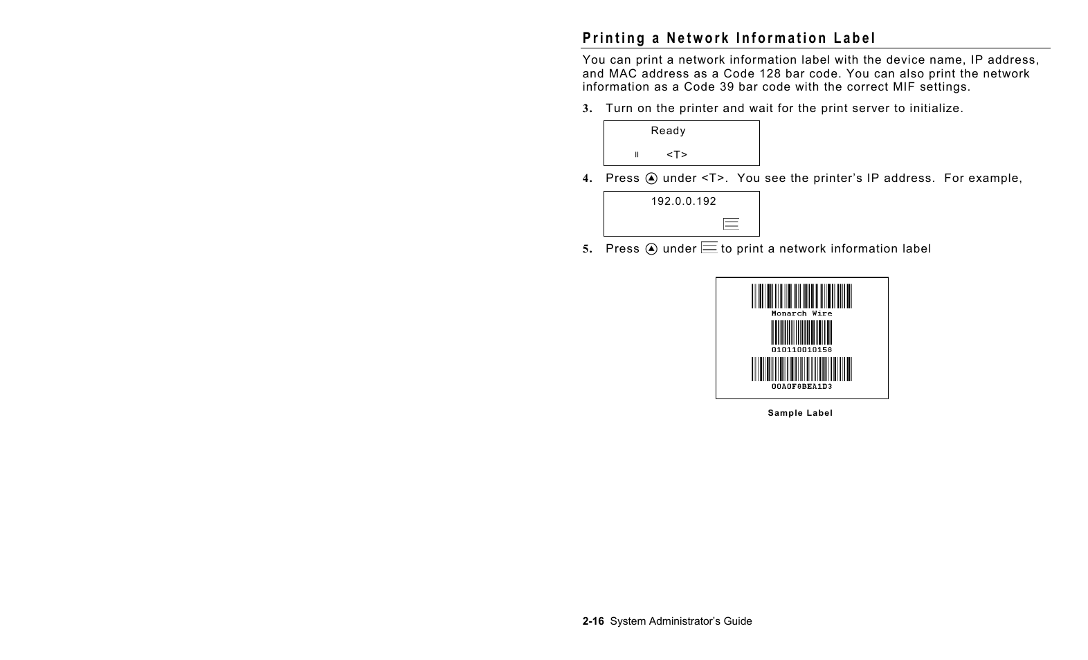 Monarch Instrument 9460 User Manual | Page 26 / 104