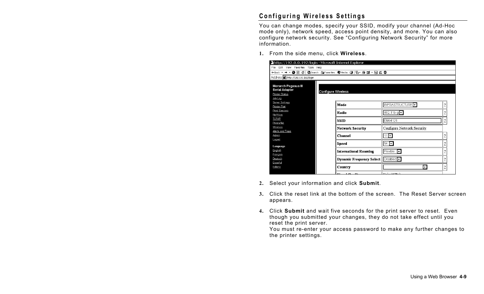 Monarch Instrument 9460 User Manual | Page 43 / 104