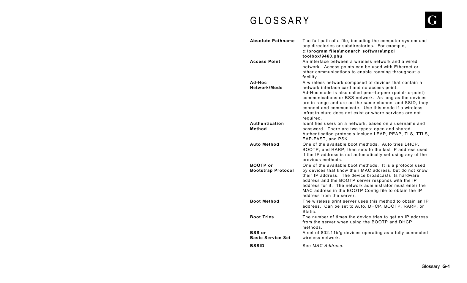 Monarch Instrument 9460 User Manual | Page 95 / 104