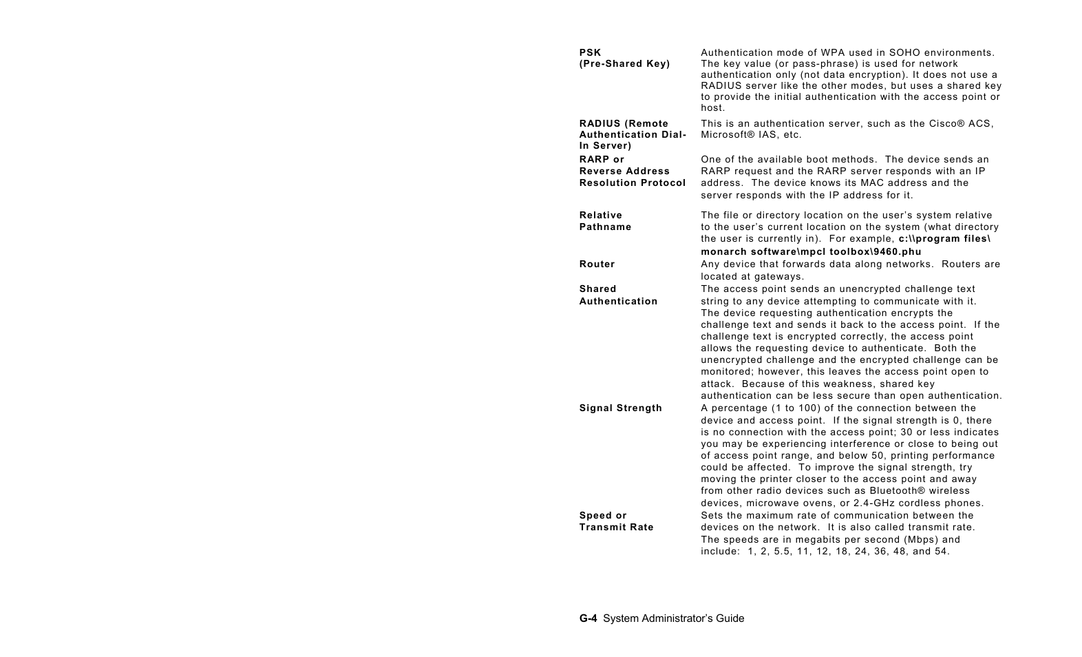 Monarch Instrument 9460 User Manual | Page 98 / 104