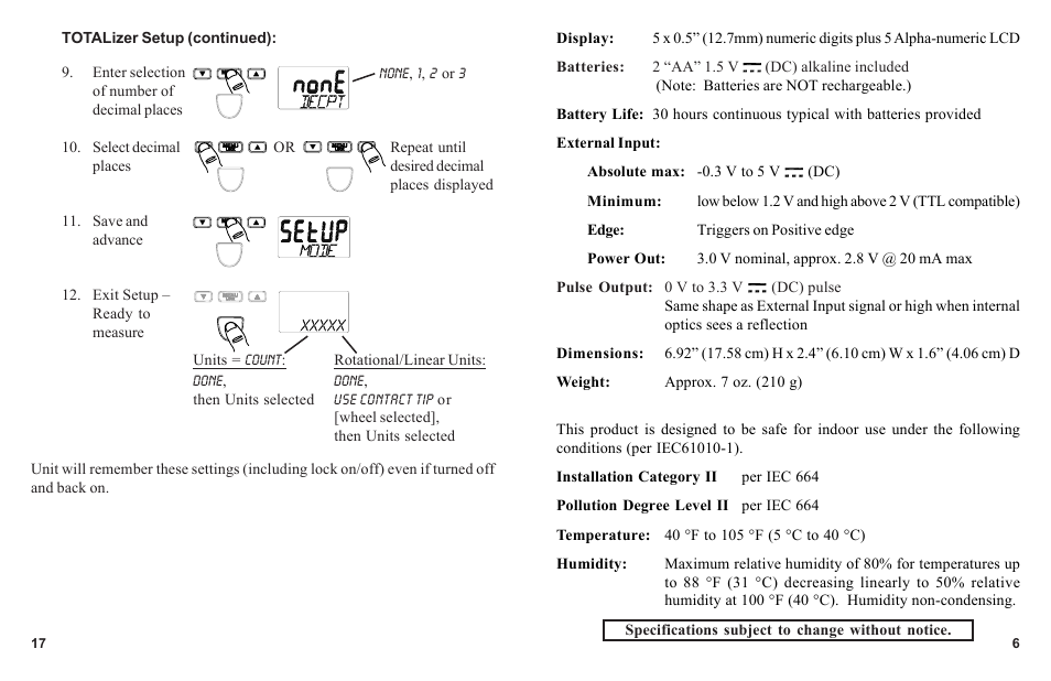 Monarch Instrument PLT200 User Manual | Page 9 / 14