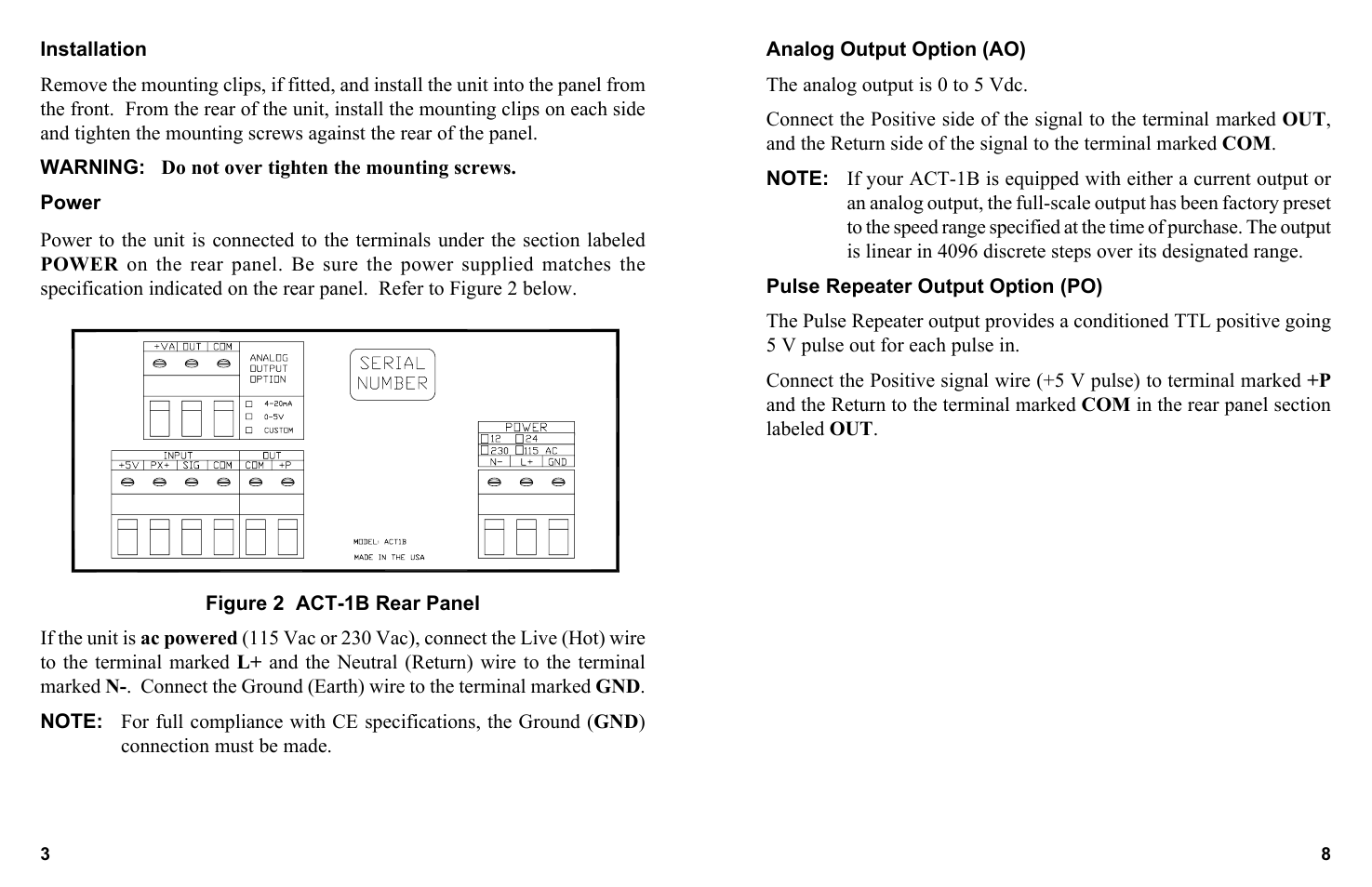 Monarch Instrument ACT-1B-60 User Manual | Page 6 / 8