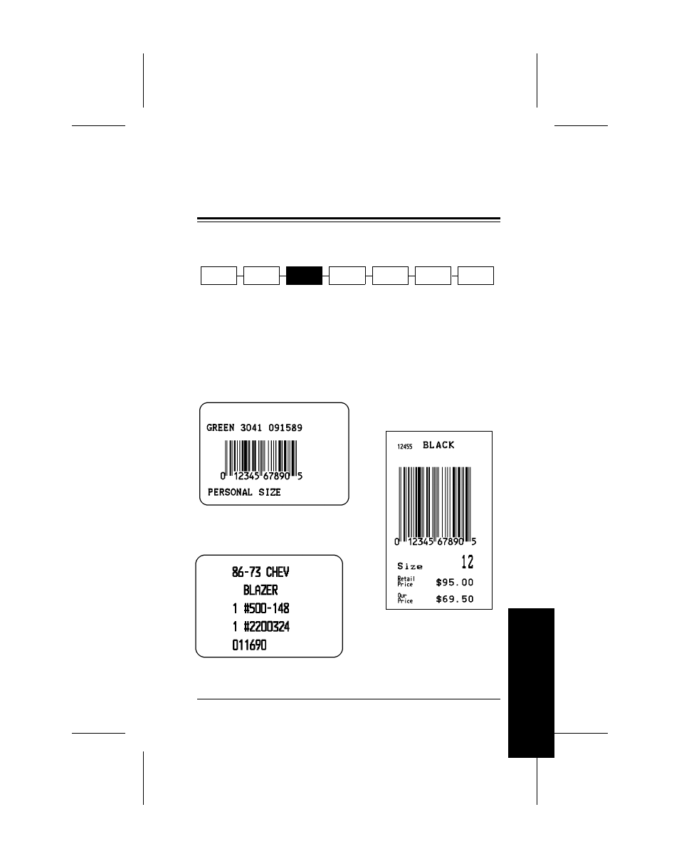 Using the standard formats | Monarch Instrument 9402 User Manual | Page 73 / 124
