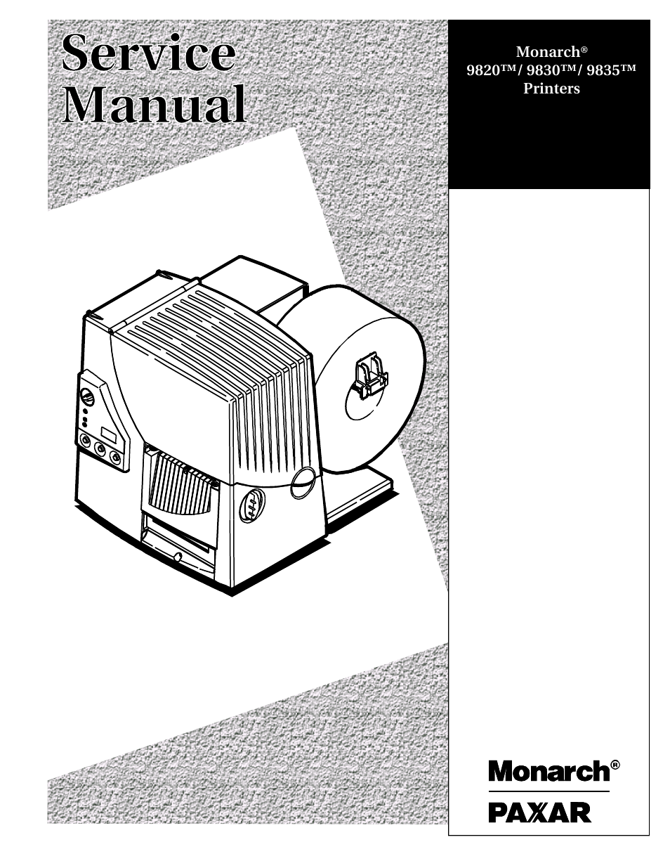 Monarch Instrument 9830TM User Manual | 77 pages
