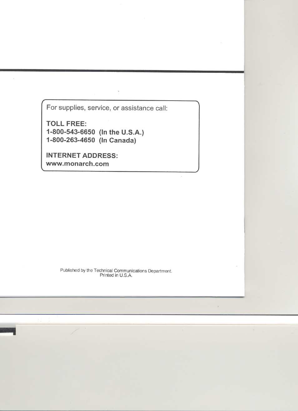 Monarch Instrument PATHFINDER Ultra 6030TM User Manual | Page 12 / 12