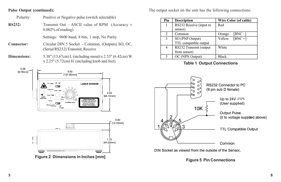 Monarch Instrument SLS-115/230 User Manual | Page 6 / 8