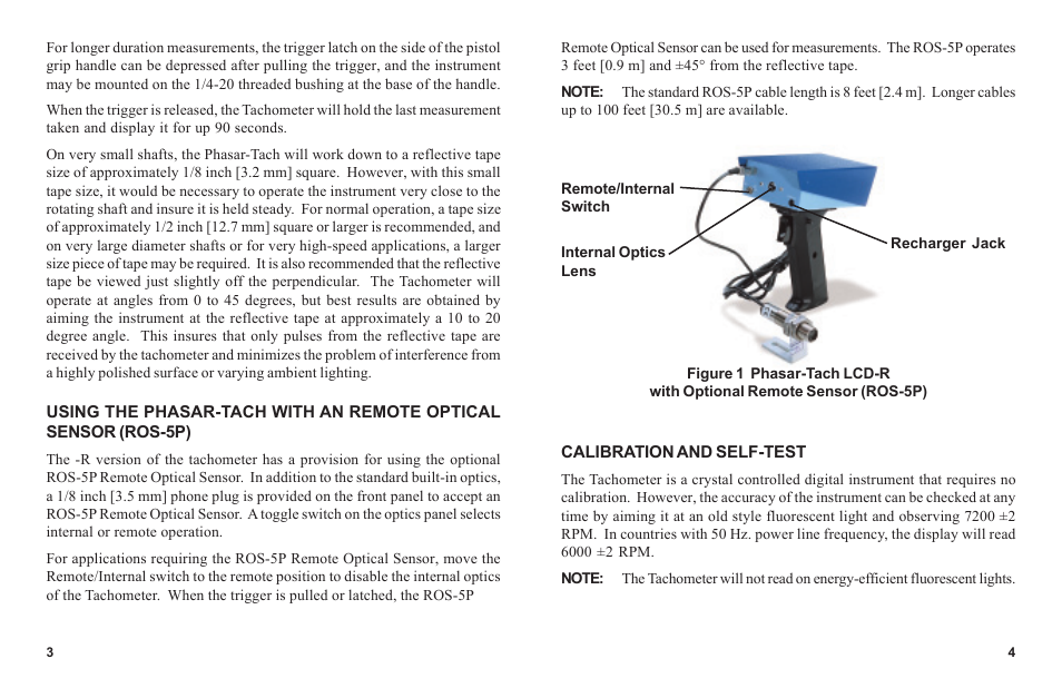 Monarch Instrument Phasar-Tach-R User Manual | Page 6 / 6