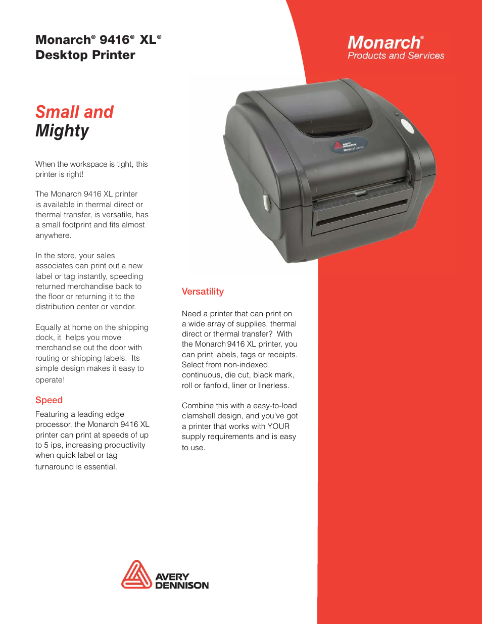 Monarch Instrument 9416 User Manual | 2 pages