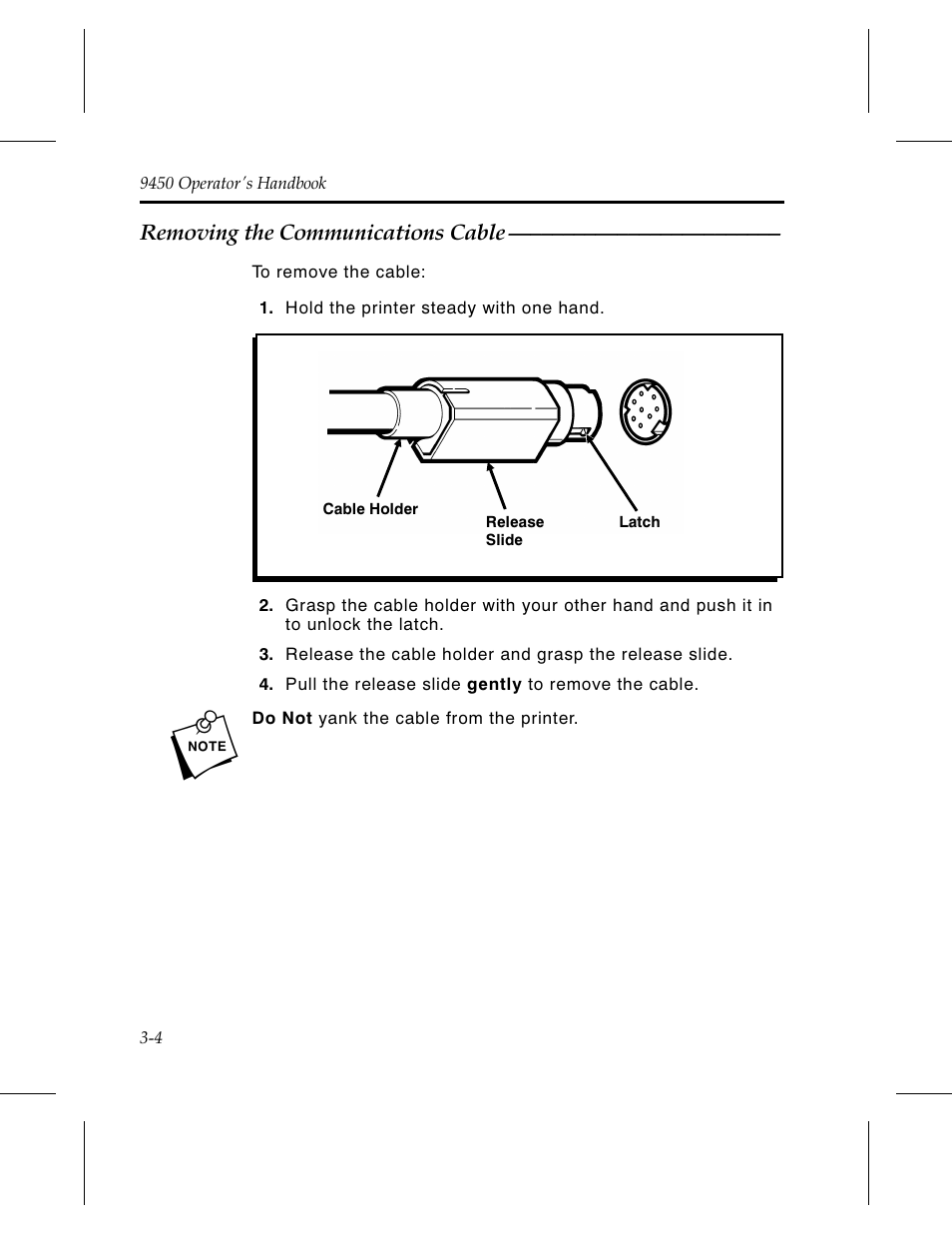 Monarch Instrument Paxar 9450 User Manual | Page 28 / 52