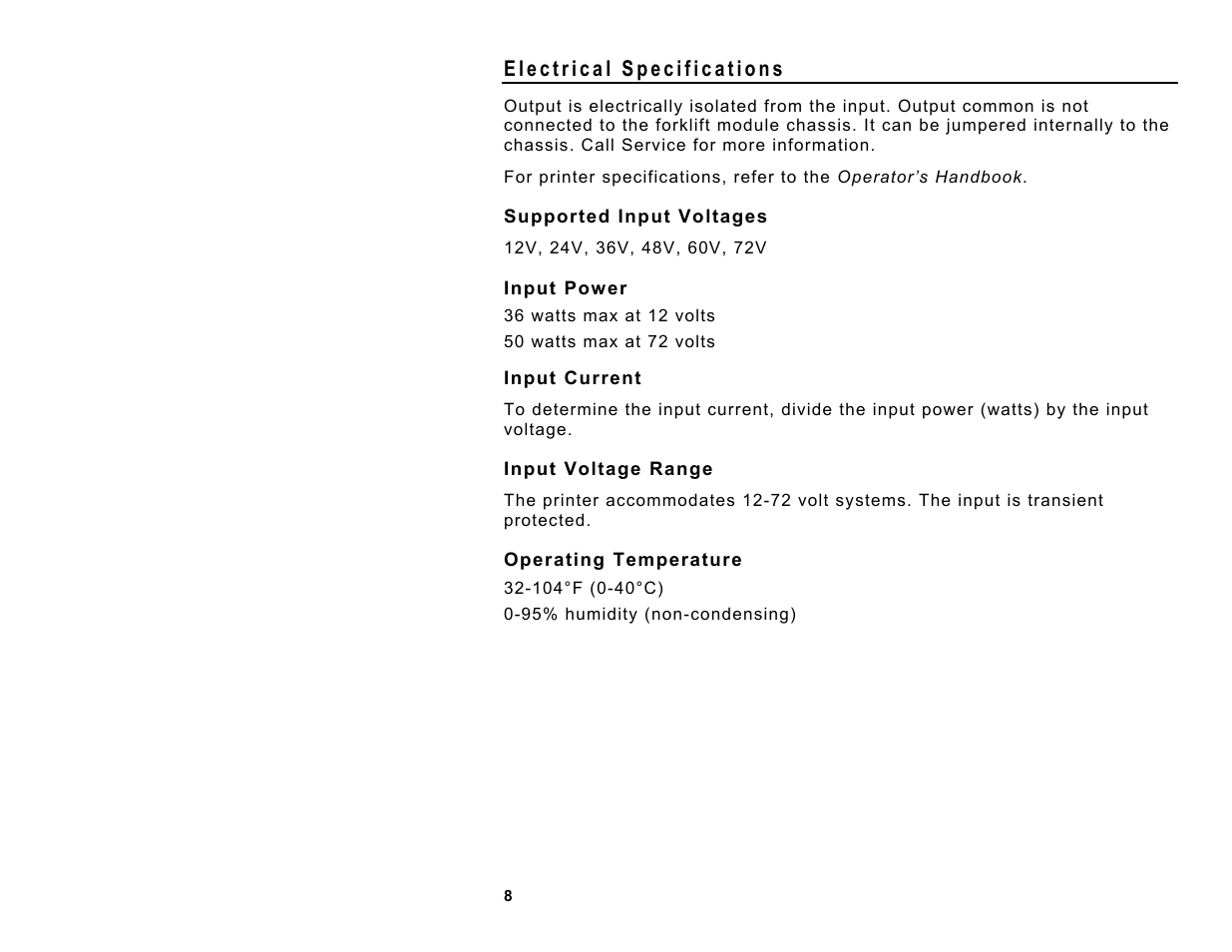 Monarch Instrument 9493 User Manual | Page 8 / 8